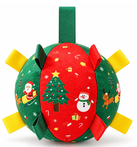 SantaClaws Christmas Cat Ball